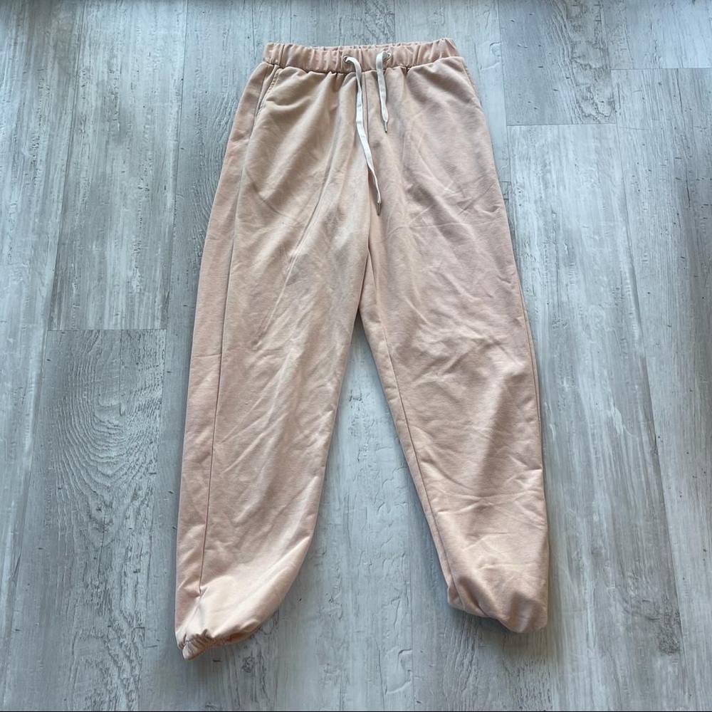 Tan sweatpants